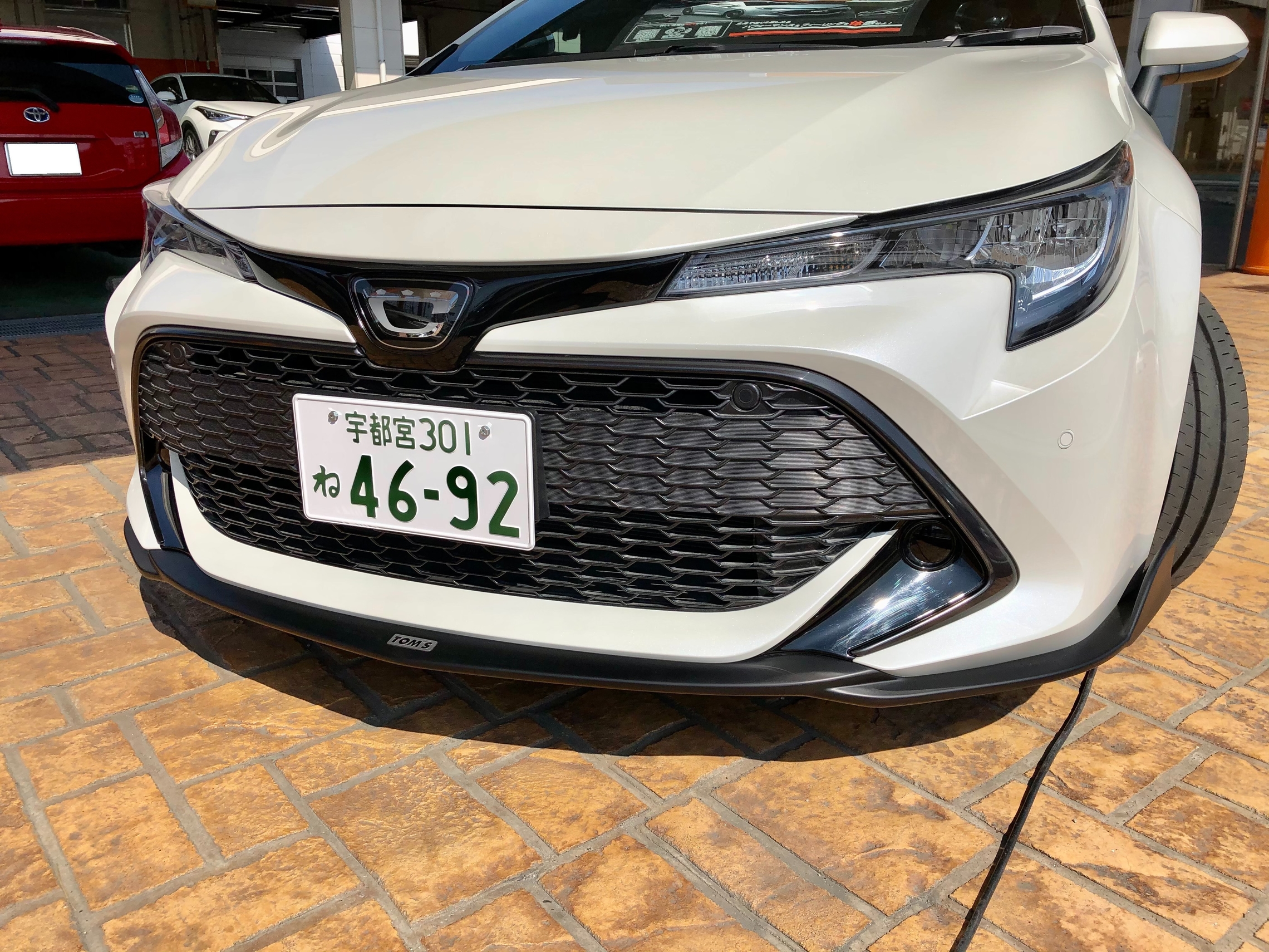 TOM'Sカローラスポーツ展示車