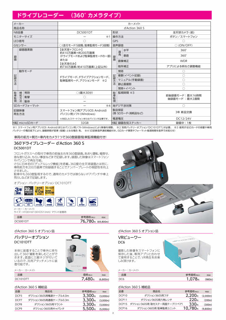 用品カタログ | トヨタカローラ栃木