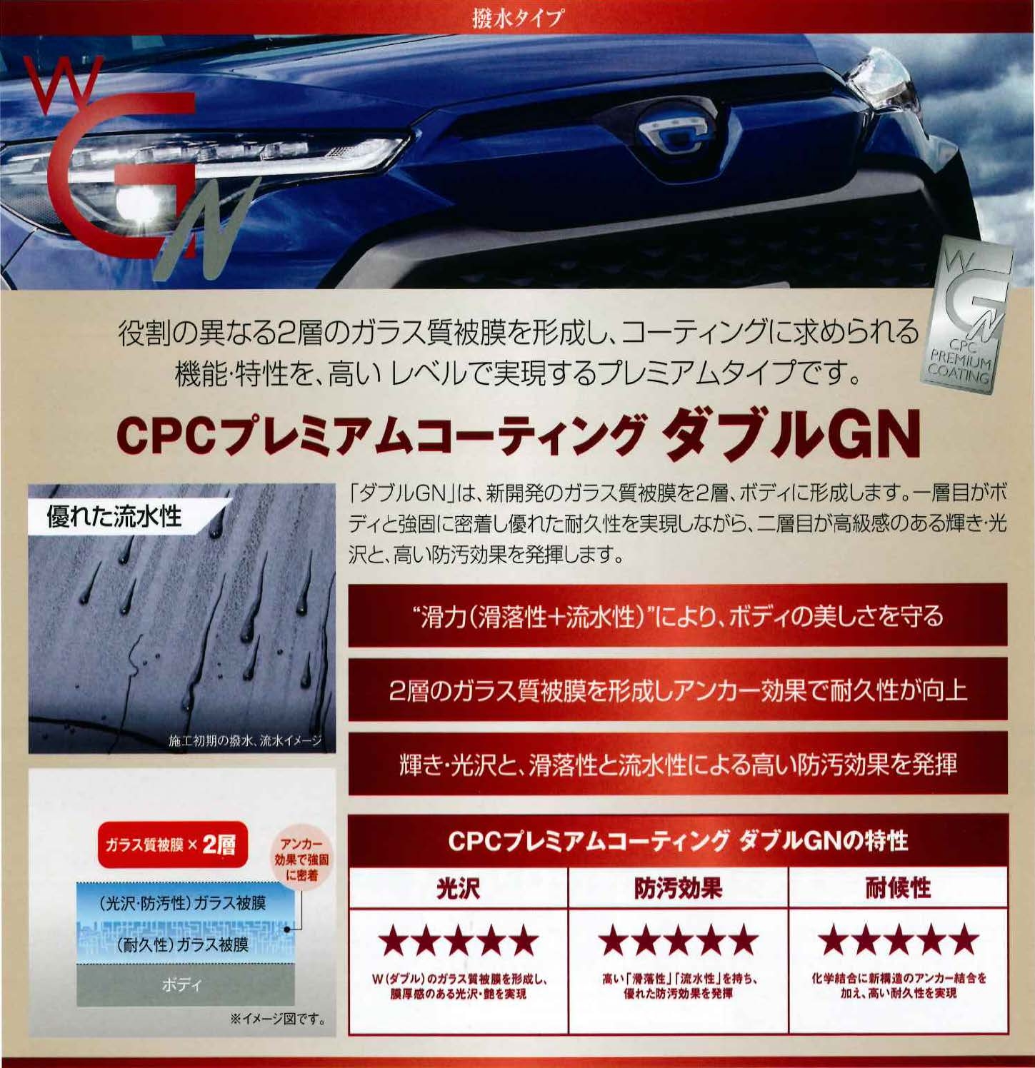 新車ボディコーティングラインナップ | トヨタカローラ栃木 新車ボディコーティングラインナップ | トヨタカローラ栃木